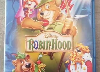 Robin Hood Disney wersja polska Blu-ray disc, używany na sprzedaż  Warszawa