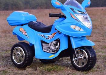 Auto samochód MOTOR na akumulator TRAJKA zabawki jeździk na sprzedaż  Myszków