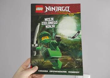 LEGO ninjago misje zielonego ninja zadania opowiadania komik na sprzedaż  Płock