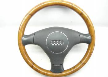 AUDI A6 C5 A8 D2 KIEROWNICA AIRBAG DREWNIANA SWING na sprzedaż  Przemęt