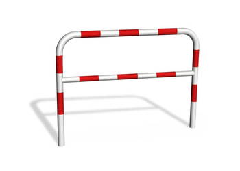Bariera chodnikowa U12a z poprzeczką - 200 x 150 (110) cm - rama fi 60,3 -… na sprzedaż  Szczecin