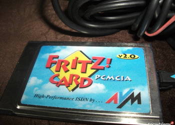 Modem AVM Fritz! ISDN Card PCMCIA v2.0 (Box), używany na sprzedaż  Włocławek