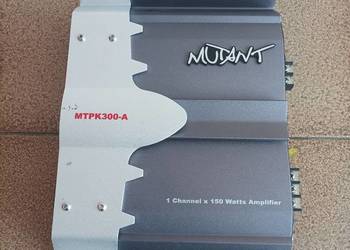 Używany, Wzmacniacz samochodowy Mutant MTPK 300-A na sprzedaż  Stronie Śląskie