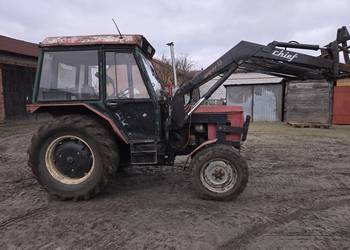 Używany, Zetor 6011 z turem likwidacja gos. na sprzedaż  Leźnica Wielka