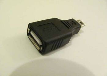 Używany, Adapter przejściówka USB do mini USB na sprzedaż  Zamość