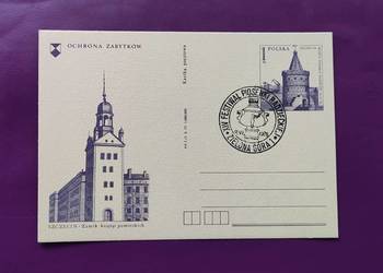 Używany, Kolekcjonerska kartka pocztowa - z ciekawym stemplem (nr.5) na sprzedaż  Pruszków