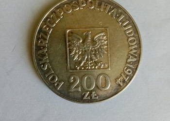 Moneta 200 zł 40 lat PRL na sprzedaż  Wrocław