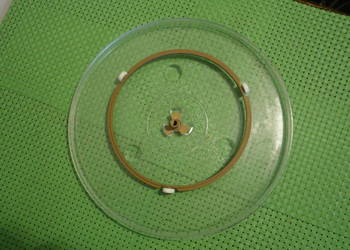 Kuchnenka mikrofalowa talerz 32cm. ładny , cały na sprzedaż  Łódź