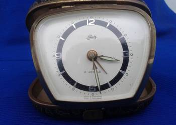 Używany, Stary Niemiecki zegarek Lchatz Budzik podróży w pięknej czar na sprzedaż  Skierbieszów