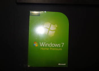 ORYGINALNY Windows 7 Home Premium BOX 32/64 BIT PL  UAKTUALNIENIE na sprzedaż  Poznań