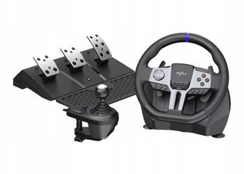 Kierownica Do Gier Pxn V9 Gen2 Pc Ps4 Xbox One Switch Pedały Drążek Biegów na sprzedaż  Pyskowice