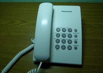 Telefon analogowy Panasonic KX-TS500PD zasilany z linii SPRA na sprzedaż  Zamość