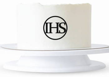 Dekor na bok tortu IHS w kole na sprzedaż  Nidzica