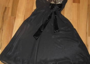 Monnari, jak nowa,czarna sukienka, r. 34, XS, biust A/B na sprzedaż  Warszawa