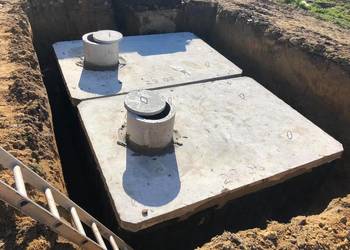 Używany, Zbiorniki betonowe na ścieki 8m3 na sprzedaż  Kościan