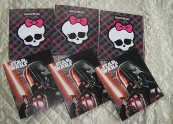 Segregator A4 Monster High i Star Wars Nowe na sprzedaż  Baranowo