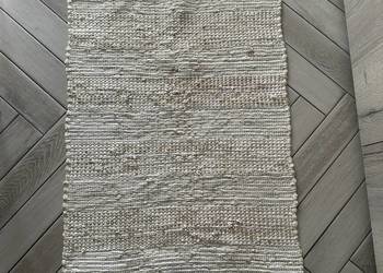 Chodnik dekoracyjny ręcznie tkany   Design - Pasiak 70x140, używany na sprzedaż  Łódź