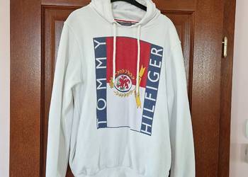 Bluza biała z kapturem Tommy Hilfiger rozmiar S na sprzedaż  Bibice
