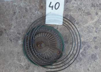 40 Gong spiralny starego zegara mały 10cm na sprzedaż  Tczew