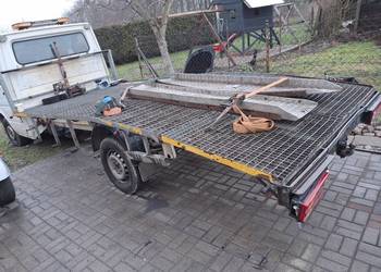 Najazd zabudowa autolaweta lt35 210x475 + wciagarka najazdy na sprzedaż  Piecewo