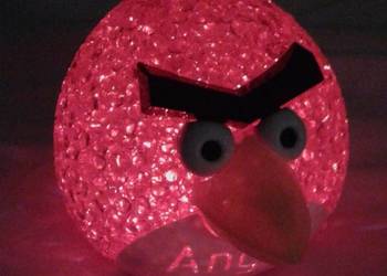 Angry Birds czerwony figurka świecąca w ciemności na sprzedaż  Dręszew