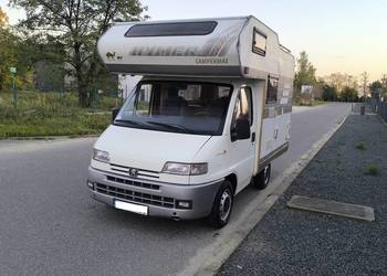 Kamper Hymer Łazienka Kuchnia Lodówka Markiza Truma Peugeot Boxer 2.5D na sprzedaż  Pabianice