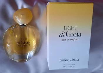 GIORGIO ARMANI LIGHT DI GIOIA EDP 50 ML, używany na sprzedaż  Piaseczno