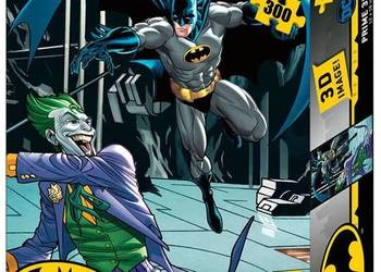 Używany, Puzzle 3D Batman DC Comics 300 el. Joker na sprzedaż  Mogilany