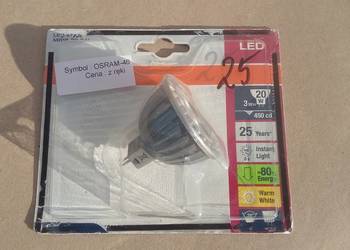 Żarówka LED OSRAM 12V 3W 827 GU5.3 LED STAR MR16 na sprzedaż  Warszawa