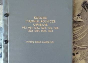 Katalog Ursus 932, 934, 1032, 1034, 1132, 1134 oryginał 1988 na sprzedaż  Lublin