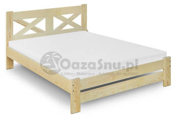 Łóżko BUENA- drewniane mega solidne na sprzedaż  Prudnik