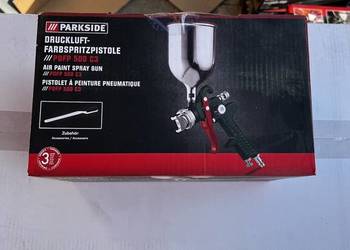 Używany, Pistolet do malowania pneumatyczny PARKSIDE PDFP 500 D4, 500 na sprzedaż  Poznań
