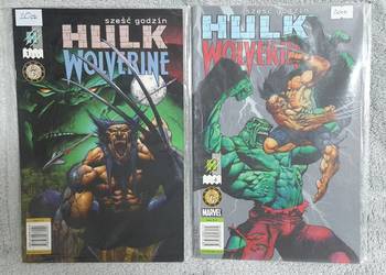 Hulk Wolverine - zestaw 2 komiksów, wydawnictwo Mandragora na sprzedaż  Gdynia
