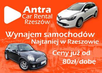 Najtańszy Wynajem Samochodów Aut Focus Clio Kombi Mini One na sprzedaż  Rzeszów