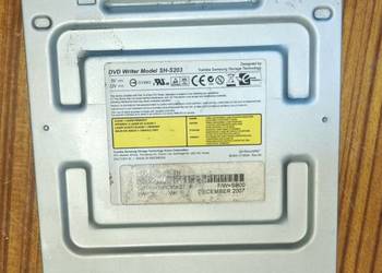 Używany, Nagrywarka DVD-RW SAMSUNG SH-S203 na sprzedaż  Łódź