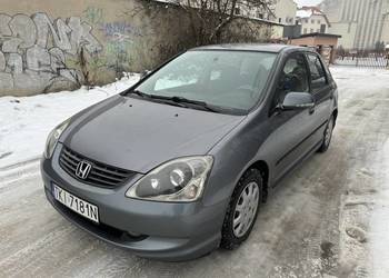 Honda Civic VII 2005r 1.4 Benzyna+GAZ Sekwencyjny Klimatyzacja Polecam na sprzedaż  Kielce