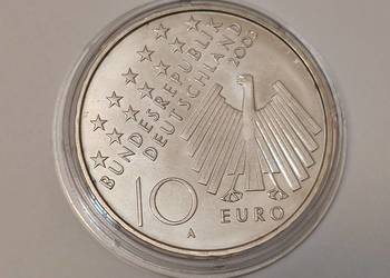2003r. 10 euro moneta Gedenkmünze 50 Jahre 17Juni 1953 UNC (, używany na sprzedaż  Lębork