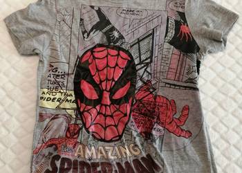 Używany, Koszulka, krótki rękaw, Spider-Man, 92-98, Marvel (Odzież) na sprzedaż  Czeladź