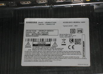 Samsung UE49NU7102K - Uszkodzony- Wysyłka. na sprzedaż  Karlino