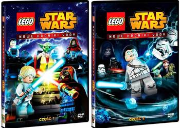 LEGO STAR WARS  NOWE KRONIKI YODY  CZĘŚĆ 1 + 2 2 DVD, używany na sprzedaż  Kalisz