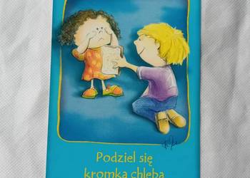 Używany, Pocztówka: Podziel się kromką chleba. TESCO / caritas. Około 2001 r. 2. na sprzedaż  Koźminek