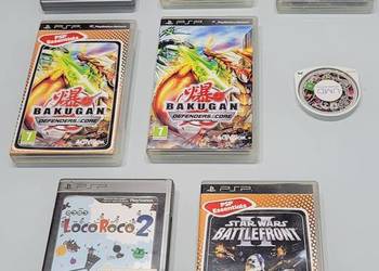 PSP GRY FIFA 11 12 PL. HARRY POTTER BAKUGAN MODNATIONS RACERS na sprzedaż  Poznań