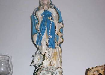 Duża i bardzo stara Figura Matki Boskiej. Uszkodzona, taniej na sprzedaż  Kraków