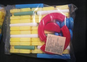 Klocki konstrukcyjne plastykowe zabawki z prl na sprzedaż  Choszczno