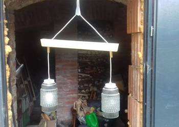 Retro lampa wiszaca z lat 70 tych Czechoslowacja na sprzedaż  Lubań