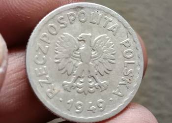 Sprzedam monete 1 zloty 1949 rok xzc na sprzedaż  Chełm