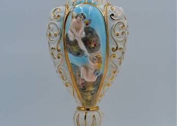 Piękna stara waza Capodimonte Włochy porcelana na sprzedaż  Poznań