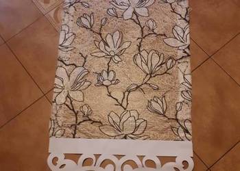 2 szt.panel-firana w kwiaty ażur wycinany laserowo, używany na sprzedaż  Olkusz