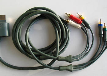 Kabel Xbox 360 AV komponent, HDTV 6x cinch na sprzedaż  Olsztyn