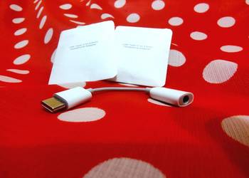 NOWY Oryginalny Xiaomi USB typ C 3.5 Jack kabel słuchawkowy na sprzedaż  Krotoszyn